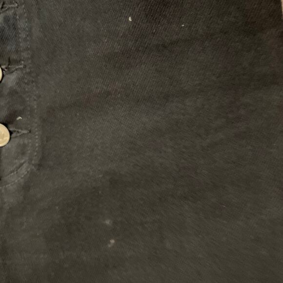 Vintage BONGO Button Fly Gene Montsano Black Denim Jeans Size 3 Y2K 2000s Grunge - Picture 10 of 13